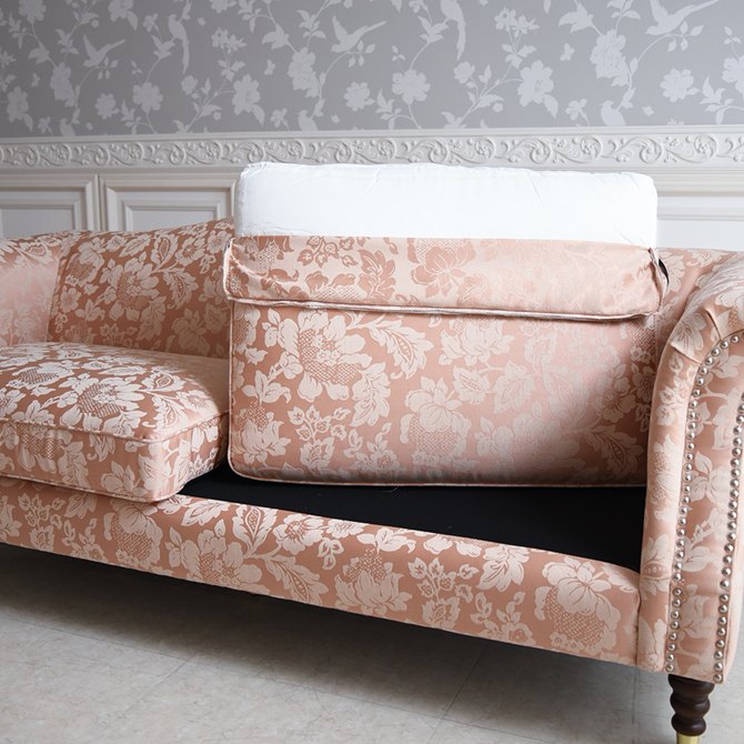 ヨーロピアン クラシック 姫系 ロココ調 3人掛けソファ 3Pソファ 画像8